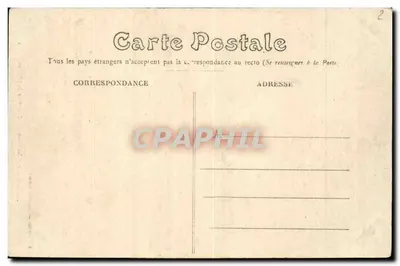 Guer (Morbihan) — Interior da Igreja — editor Rennes, n° 2205 — Verso