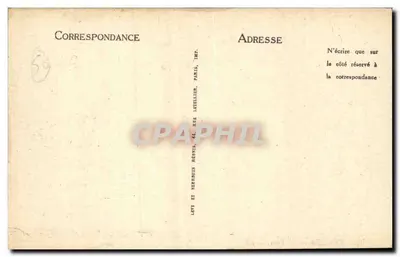 Vannes e sua Mulher — Velha Casa que Pertenceu a Gilles de Bretagne — LL — Verso