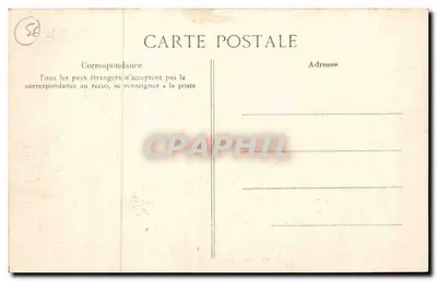 VANNES — A Torre Trompette — Callechon H. Laurent Port-Louis — Verso