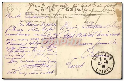 Vieillard do FAOUET (Morbihan) — trajes bretones — ND Fotografia, n° 508 — Verso