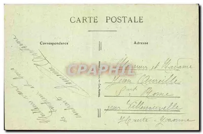 Młoda dziewczyna z Vannes — Morbihan — n°48 — Rewers