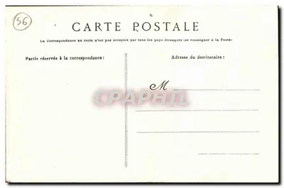 Sainte-Anne-d'Auray – Wejście do cudownego źródła – Wydawnictwo Villard, Quimper, nr 2061 — Rewers