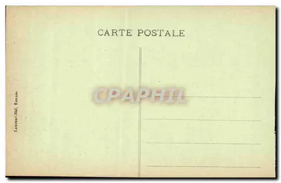 Béle-Isle-en-Mer-Sauzon — Les Poulains — Forte de Sarah-Bernhardt — Verso