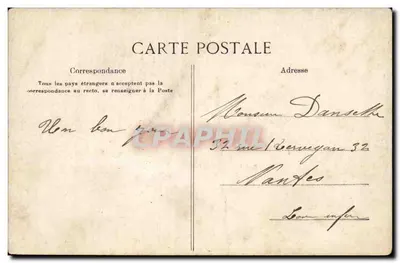 Plougastral-Daoulas — El Vestido de las Grandes Fiestas — Colección Villars, Quimper — Reverso