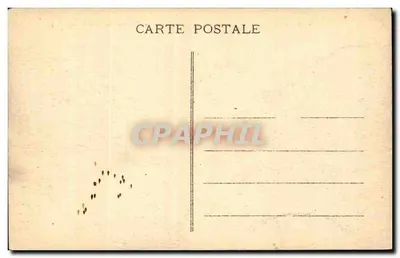 Tréboul - O Calvaire e a Capela São João (Arredores de Donarnener) — Editor: Gallerie Vichard, Quimper — N° de série 6226 — Verso