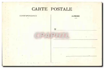 Estátua de São Germain na Igreja de Pleyben — Editor: E. Hamonic, n° 4157 — Verso