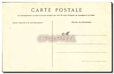 Roscoff — El Campanario de Notre-Dame de Croaz-Baz — Colección Vidal, Quimper — Reverso