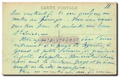 Pleyben - Detalhes do Calvário (Lado Oeste) — editor Le Dosneau Châtenlin, n° 1601 — Verso