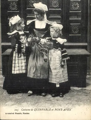 Trajes de Quimperlé e Pont-Aven — Artaud e Nozais, Nantes, n°105