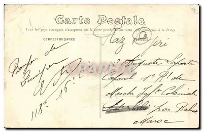 Quimper — Menina em oração — Coleção Anglared Quimper, n°494 — Verso