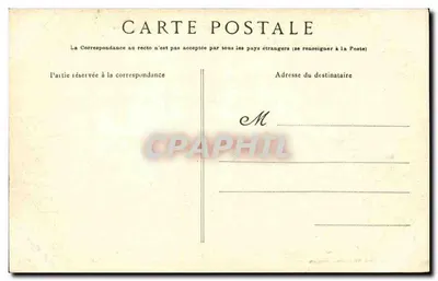 Plougasnou — A Igreja e a Praça — Coleção Villard, Quimper — Verso