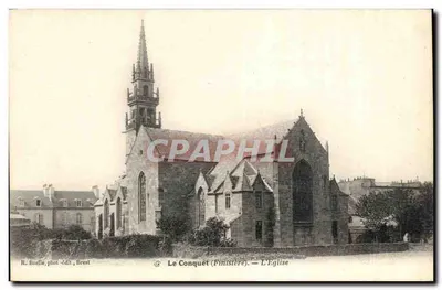 Le Conquet (Finistère) — A Igreja — R. Boelle, fot.-edit., Brest