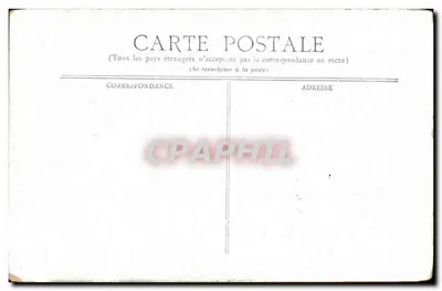 BREST — Katedra św. Ludwika — C. & R. S. PARIS — Rewers
