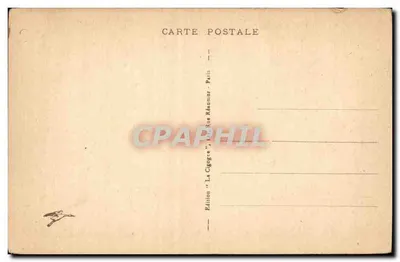 Brest — Vue générale de l'Arsenal — Édition 'La Cigoges', Paris — Rewers