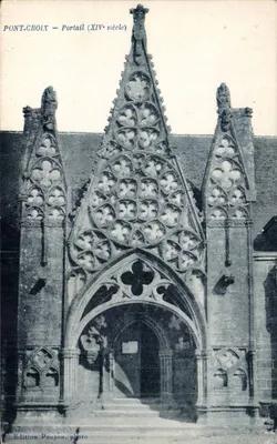 Pont-Croix — Portal (século XIV) — Edição Poupon