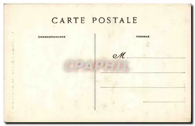 Pleugastel-Daculas — El Calvario — Lado Este — Colección Villard, Quimper — Reverso