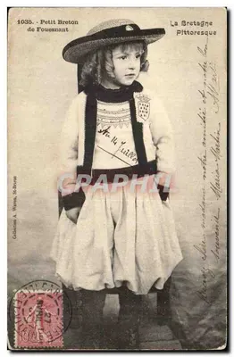 Pequeno Bretão de Fouesnant — La Bretagne Pittoresque, n° 1035