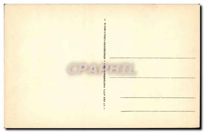 Zamek Loquérán — Audierne — Spółka Sztuki Fotomechanicznej, Strasburg — Rewers