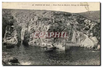Pointe du Raz — Petit Port de Bestree, Refuge de langoustiers