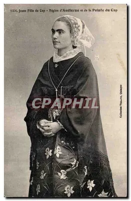 Jovem Menina do Cap — Região de Audierne e da Ponta do Cap — Galeries Yllas, Quimper, n°1206