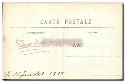 A Ense do Kergoz — Quimper — Coleção Villard, Quimper — Verso