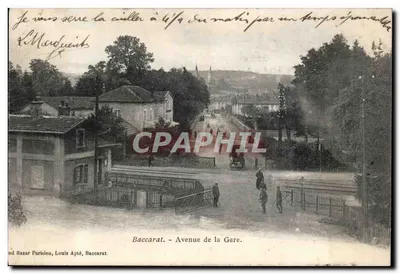 Baccarat - Avenida da Gare — editor Bazar Parisien, Louis Apté