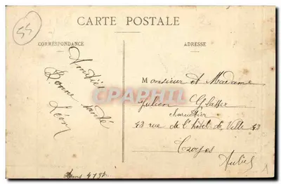 Environs de Toul Ilustrado — Vista geral de Lucéy e do Plateau — Pratheroon, editor, Toul — Verso