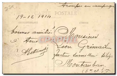 Liverdun pittoresque — O Chalet de La Flie — Noël, Bazar-Lorrain, Liverdun — Verso