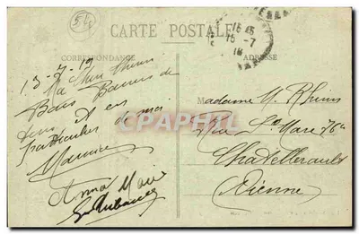 Dombasle-sur-Meurthe — Rue Nationale — Imp. Ch. Schmitzberger — Reverso