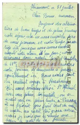 Thiaucourt — Vista geral — Edit. Henri Simon, Thiaucourt — Verso
