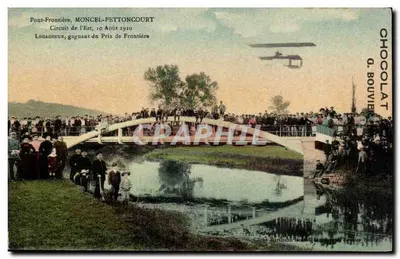 Ponte-Fronteira, Moncel-Pettoncourt — Circuito do Leste, 10 de Agosto de 1910 — G. Bouvial