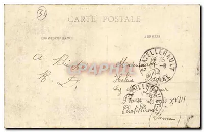 Maron Pitttoresque — Ogólny widok — Gerdoire et Biquet, Toulouse — Rewers