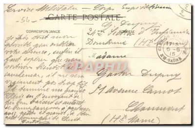 W dole BRÉMONT - Pasterze, w tle Ogólny widok VITREY — Rewers