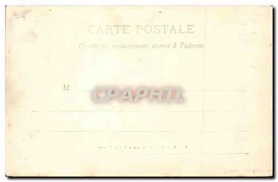 Nancy — Fontaine & Place Callot — Phototypie A. Bergeret et Cie, Nancy — Rewers