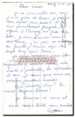 Widok Nancy — Plac Stanisława i katedra — Wydawnictwo Globe, nr 17 — Rewers