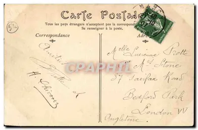 NANCY — O Arco do Triunfo — ND Phot — Verso