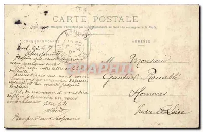 Most nad Moselą w Liverdun — Ilustrowane okolice Toul, nr 20 — wydawca Poirot, Toul — Rewers