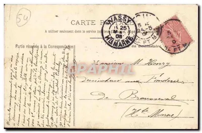 Toul — Fontaine da Praça — La Lorraine Illustrée, n°238 — Verso