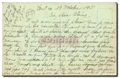 Toul — Uma Pensão de Toul — Gerdolle e Briquet, editores — Verso