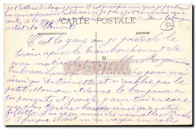 Estación de Toul en Thiaucourt — Toul Pittoresque — Gerdolle y Briquet, Toul - 8-827 — Reverso