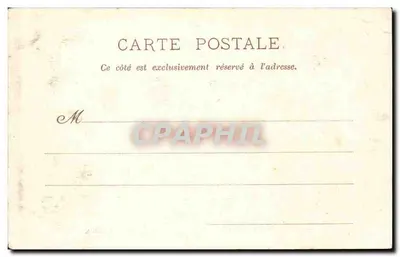 Nancy — El Obispado, antiguo Pavillon des Fermes (Place Stanislas) — editor Boyer, n°23 — Reverso
