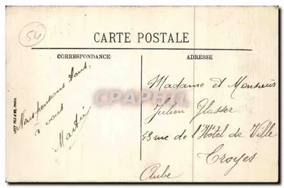 NANCY — PORTE DE LA GRAFFE — LL. n°77 — Rewers