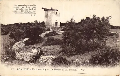 O Molino de A. Daudet — Fonvielle (B.-du-R.)