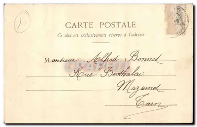 ARLES - Typy Arlésiennych, Pod winoroślą — Wydawnictwo Galetta, fot. Nice, n° 3124 — Rewers
