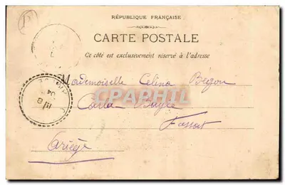 Châteauneuf-les-Martigues — Poterne starego zamku — Fototypia E. Lacour — Marseille — Rewers