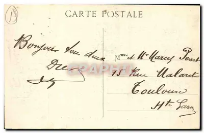 Aix-en-Provence — I Margini dell'Arc — Il Ponte della Cible — Coll. Jaussaud — Verso
