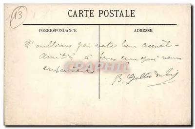 MARSEILLE — Corniche — Ogólny widok Malmousque — LL. — nr 239 — Rewers