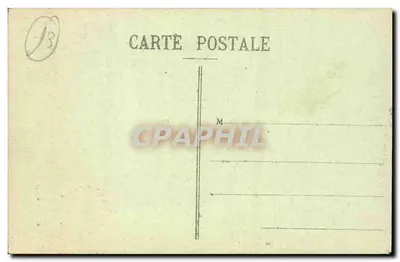N.-D. de la Garde — Estatua colosal en Marsella — Edición especial — Reverso