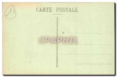 Marseille — Statua NMP Garde, czczona w kryptzie — Wydanie specjalne Bazyliki — Rewers