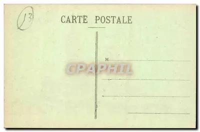 Marselha - N.-D. de la Garde - A Basílica (1864) — Edição especial da Basílica, n° XXI — Verso
